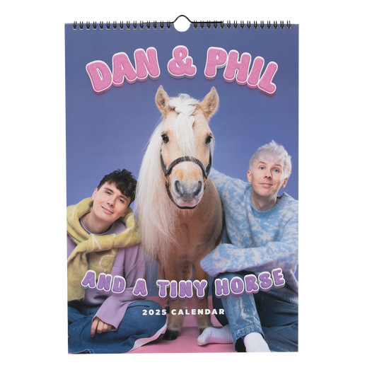 Dan and Phil and A Tiny Horse 2025 Calendar