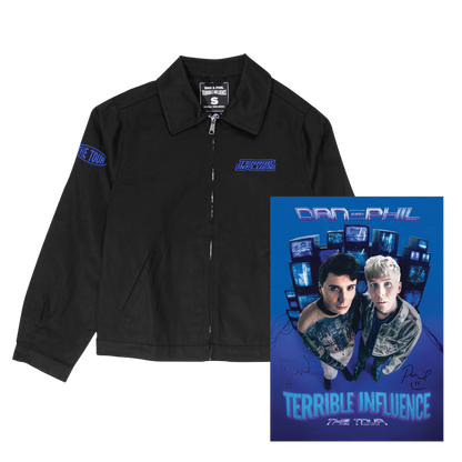 Terrible Influence Jacket + Signed Poster Bundle