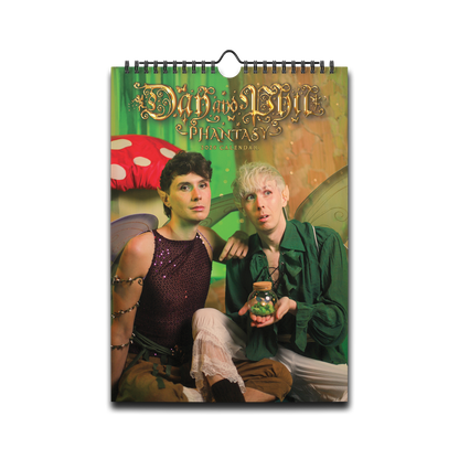 Dan and Phil Phantasy 2026 Calendar